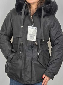 تصویر کاپشن بلند خزدار 603.1 