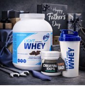 تصویر پک هدیه روز پدر با بهترین قیمت (وی+کراتین+شیکر) 
