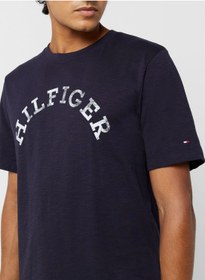 تصویر تی‌شرت با لوگوی قوسی برند Tommy Hilfiger Arched Logo T-Shirt