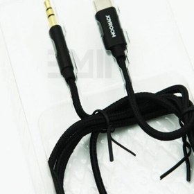 تصویر کابل AUX به TYPE-C برند JOYROOM مدل GAC-365 joyrom GAC-365 type-c to 3.5 AUX Audio Cable