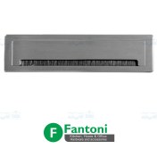 تصویر قاب داکت برق رومیزی فانتونی مدل T340 سایز 9×30 سانتی متر نقره ای Rectangle Wire Hole Cover