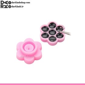 تصویر جای چسب دائم اکستنشن مدل زنبوری 