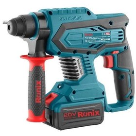 تصویر کیت بتن کن شارژی رونیکس  مدل 8910K Ronix  Cordless Rotary Hammer Kit 8910 K