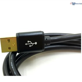 تصویر کابل USB پرینتر دی نت طول 1.5 متر ا D-net USB Printer Conversion cable 1.5 meters D-net USB Printer Conversion cable 1.5 meters