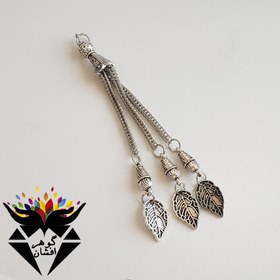 تصویر کرکوش فلزی سه رشته ای طرح برگ H3099 