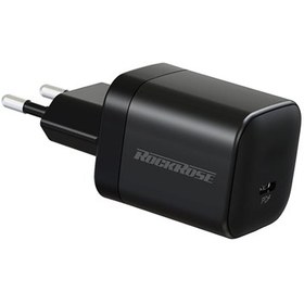 تصویر آداپتور شارژر USB-C PD راک رز | RockRose Powercube I G30 USB-C PD 30W Power Adapter 