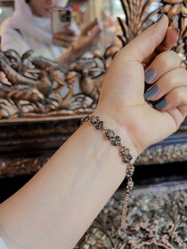 تصویر دستبند زنجیری کد 1218 