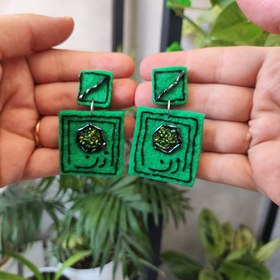 تصویر گوشواره زن 