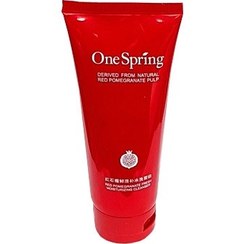 تصویر فوم شستشوی صورت وان اسپرینگ مدل انار حجم 100 میلی لیتر One Spring Facial Wash Foam, Pomegranate Model, 100 ml