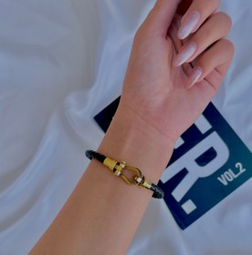 تصویر بنگل چرمی نعل 