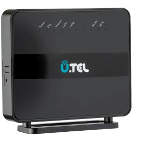 تصویر مودم یوتل VDSL2/ADSL2 بی سیم مدل V301 رنگ سفید 3سال گارانتی بدون قید و شرط افزاره 