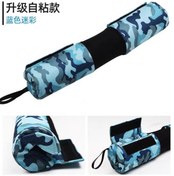 تصویر پد هالتر طرح ارتشی مدل حرفه‌ای – محافظ گردن و شانه برای اسکوات و ددلیفت ( کد ۱۴۰۴ ) - آبی چریک 