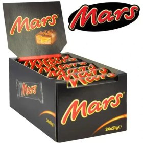 تصویر باکس 24 عددی شکلات مارس ا Mars Mars
