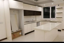 تصویر کابینت آشپزخانه هایگلس دوپله پاک چوب کد G204 