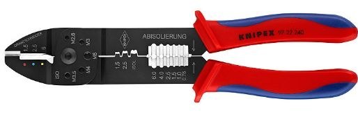 تصویر انبر برقکاری کنیپکس مدل 9722240 سایز ۲۴۰ میلیمتر 