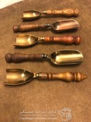 تصویر قاشق آجیل خوری مدل سرتاس کد SM4 