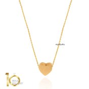 تصویر گردنبند طلا زنانه طرح قلب کد CN379 