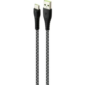 تصویر کابل تایپ سی فست شارژ TSCO TCC206 3A 1m TSCO TCC206 3.0A 1m USB To Type-C Cable