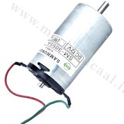 تصویر موتور dc کره ای بلبرینگی ولتاژ (12-24) DC-M-S-98 