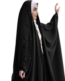 تصویر چادر عربی مدل شاپرک کد ۱۳۰۸ 