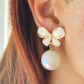 تصویر گوشواره مرواریدی (کد 2280) 