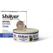 تصویر کنسرو گربه شایر باطعم مرغ و سیب (ارگانیک) 110 گرم Shayer Chicken & Apple Cat Food 110g