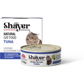 تصویر کنسرو بچه گربه شایر حاوی مرغ و آلوورا 90 گرم Shayer Chicken & Aloe Vera Cat Food 90g