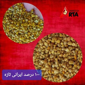 تصویر گرده گل کاملا طبیعی 