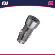 تصویر شارژر فندکی هیسکا مدل HCC-316 به همراه کابل Type-C Hiska HCC-316 Car Charger