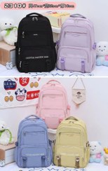 تصویر کوله پشتی برزنتی فانتزی دخترانه و پسرانه کد N6802 