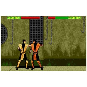 تصویر کارتریج چهار لبه بازی مورتال کامبت و کیکس نهایی و گلدن اکس و شطرنج سگا کد KE1902 Sega Games 4in1 KE1902