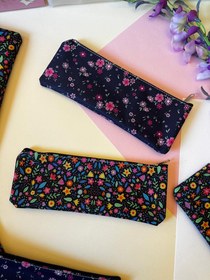 تصویر جامدادی پارچه ای گل گلی 