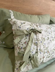 تصویر ست روتختی سبز پیچک 