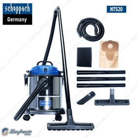 تصویر جاروبرقی صنعتی شپخ مدل NTS20 ا Scheppach 5907721901 - NTS20 vacuum cleaner Scheppach 5907721901 - NTS20 vacuum cleaner