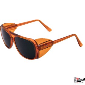 تصویر عینک ایمنی SE2130-G5 پن تایوان (ضد پرتو و لنز تیرگی 5) safety-glasses-SE2130-G5-TAIWAN