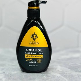 تصویر کرم مغذی و مرطوب کننده پمپی آدرا حاوی روغن آرگان ADRA ULTRA NOURISHING ARGAN OIL MOISTURIZING CREAM