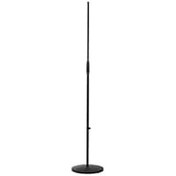 تصویر پایه و پایه میکروفون K&M K&M - König & Meyer 26010.500.55 - Microphone Stand - Round Base Adjustable Height - Professional Grade - German Made - Black