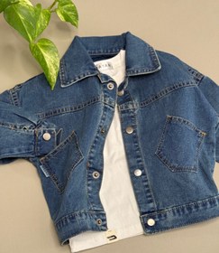 تصویر کت جین آبی DENEB 