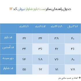 تصویر ست سویشرت و شلوار نوزادی نیروان مدل 112 -3 