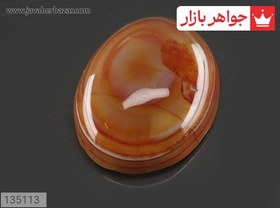 تصویر نگین عقیق باباقوری کد 135113 