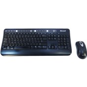 تصویر کیبورد و موس کامپیوتر مایکروسافت Microsoft Wireless Media Desktop 1000 