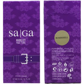 تصویر عطر جیبی زنانه عماد آرا مدل SAGA VIOLET حجم 30 میلی لیتر(بامشل) 