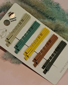 تصویر گیره فلزی رنگی کد 2013 