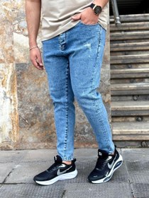 تصویر شلوار جین اسکینی 