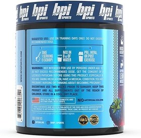 تصویر پودر بست بی سی ای ای بی پی آی اسپورت با طعم بلوبری ۳۰۰ گرم BCAA BPI Sport Powder with Blueberry Flavor 300g