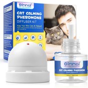 تصویر کیت و محلول آرامش بخش گربه اویمال 2 در 1 2-in-1 Cat Calming Kit Solution oimmal