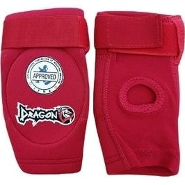 تصویر تجهیزات بوکس قرمز 40495 IFMA تأیید شده Muay Thai Elbow Neoprem Dragondo 