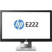 تصویر مانیتور استوک 22اینچ led hp e222 hdmi ips monitor 22 inch hp e222 hdmi ips