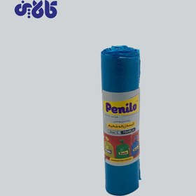 تصویر کیسه زباله 200 گرم تک رول آبی پنیلو Penilu 200g Blue Trash Bag Single Roll