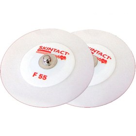 تصویر چست لید اسکین تکت تک عددی F55 SKINTACT Electrode -skintact disposable ecg electrodes - Skintact F55